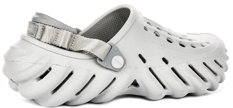 Crocs Echo Clog In Light Grey