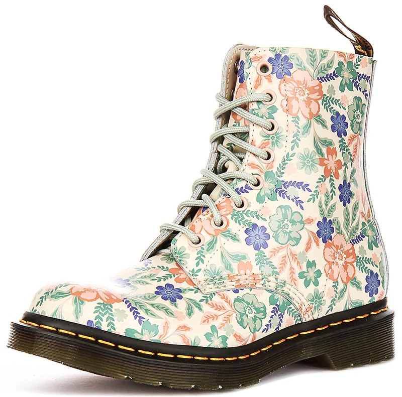 Dr Martens 1460 Pascal In Flower For Women