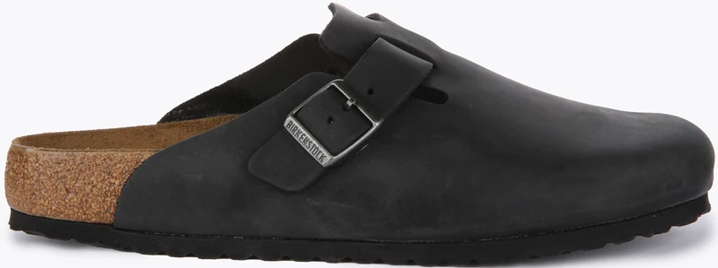 Birkenstock Boston BS In Black | Regular Fit