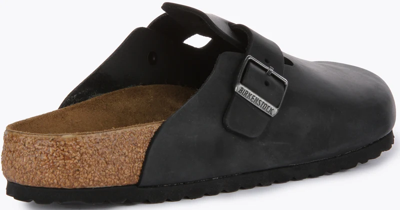 Birkenstock Boston BS In Black | Regular Fit