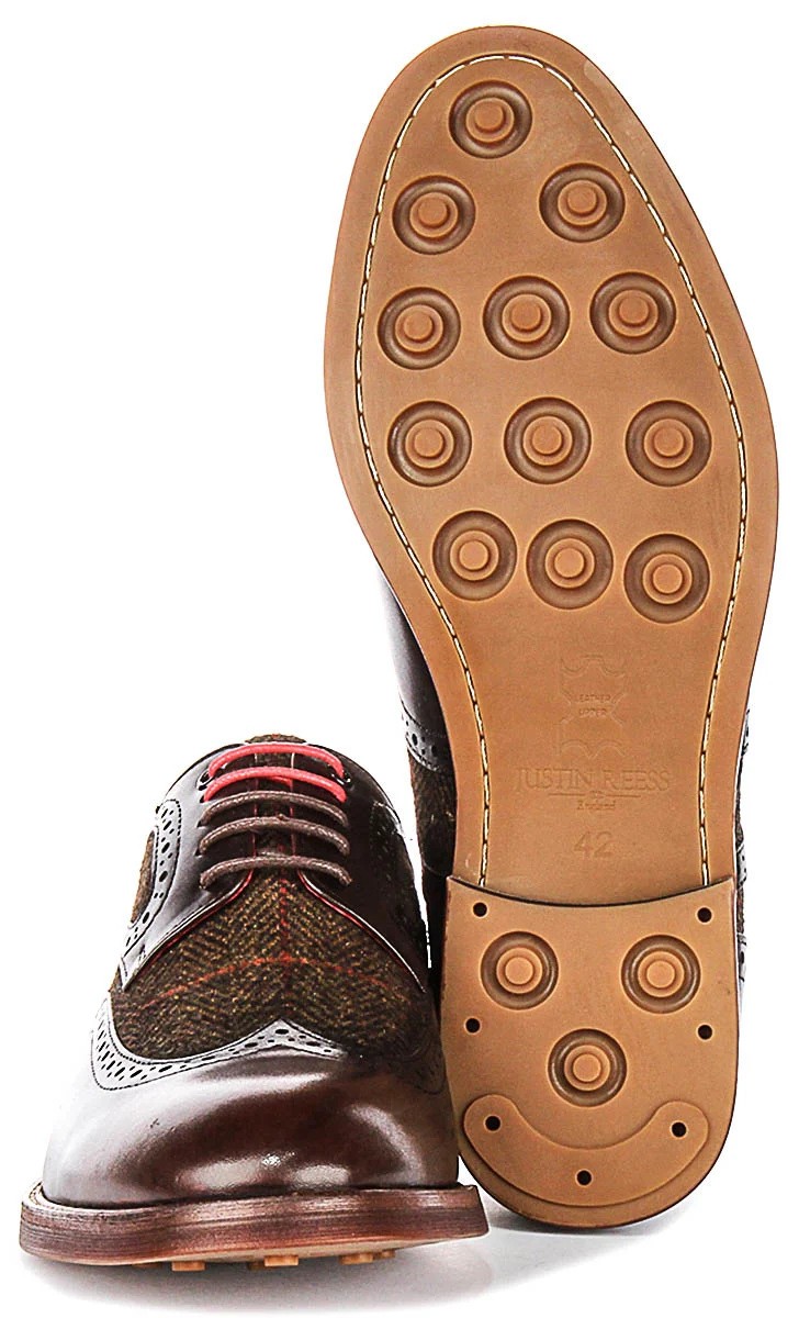 Justinreess England Arlo In Brown For Men