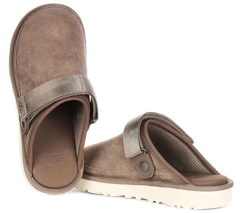 UGG Goldencrest Clog II In Grey For Men