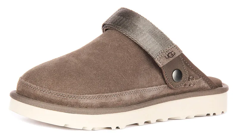 UGG Goldencrest Clog II In Grey For Men