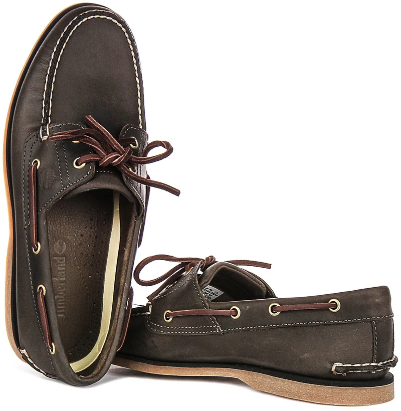 Timberland Classic Boat Shoe A2GER In Grey For Men
