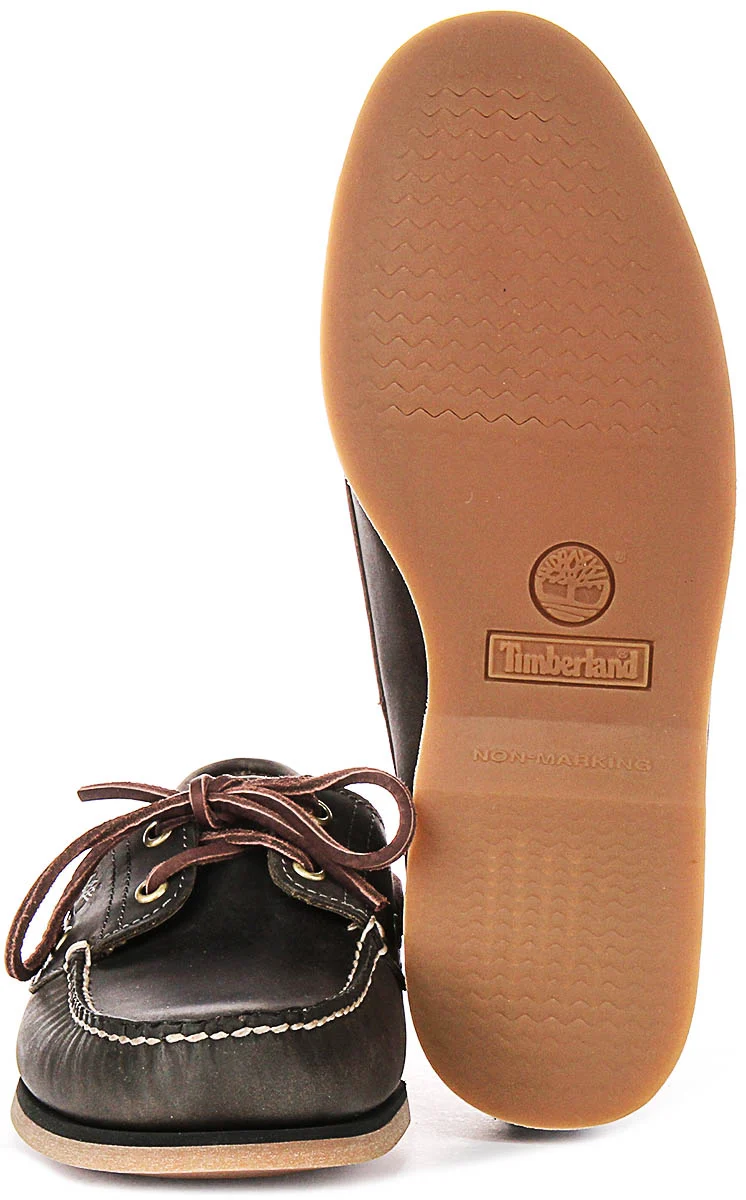 Timberland Classic Boat Shoe A2GER In Grey For Men