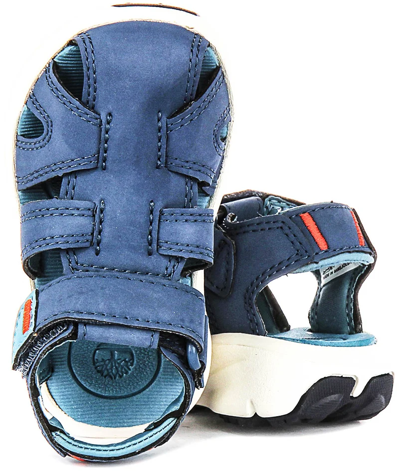 Timberland Motion Dune Sandals In Dark Blue For Toddler