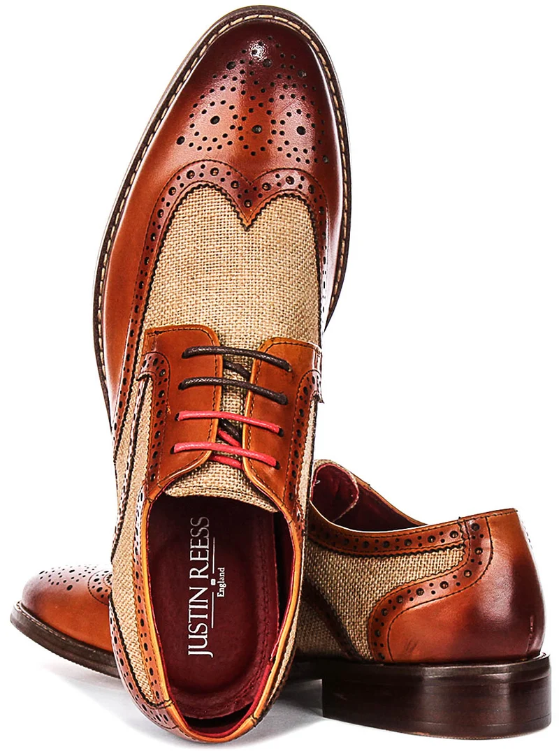 Justinreess England Cole In Tan For Men