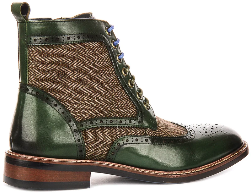 Justinreess England Hi Kennedy In Green For Men