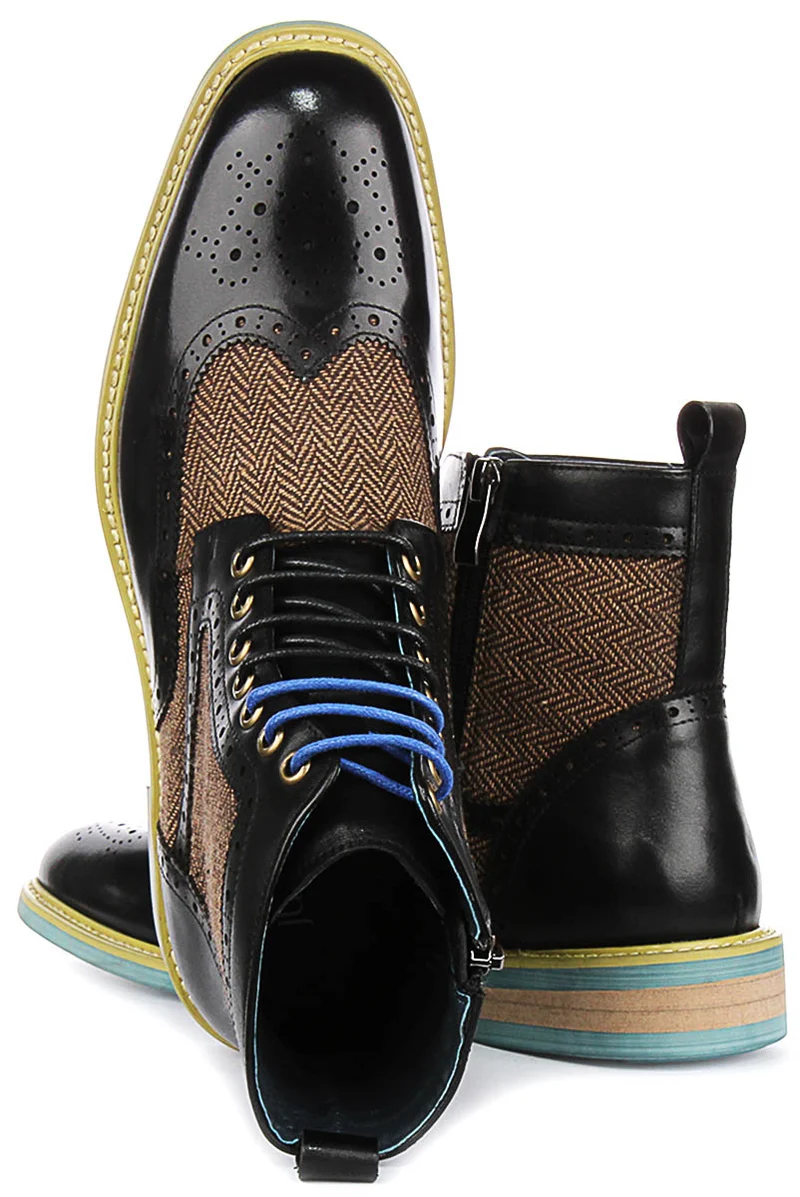 Justinreess England Hi Kennedy In Black For Men