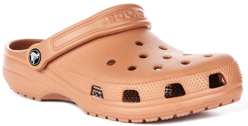Crocs Classic Clog In Light Brown