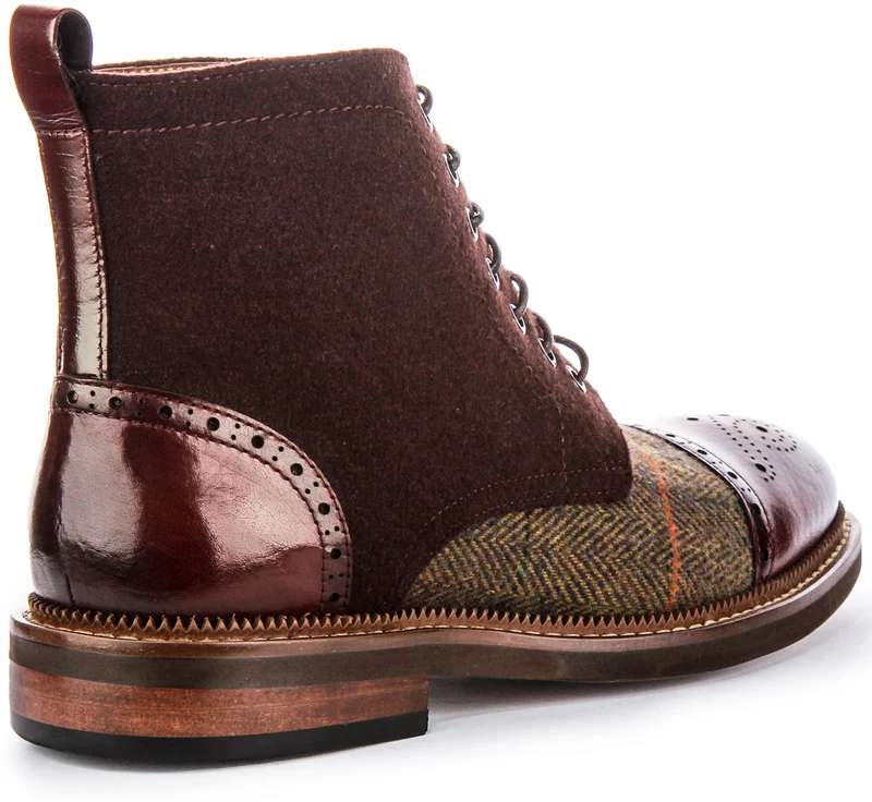 Justinreess England Lennox In Wine For Men