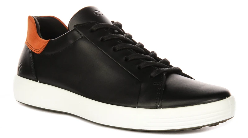 Ecco Soft 7 M In Black Brown For Men
