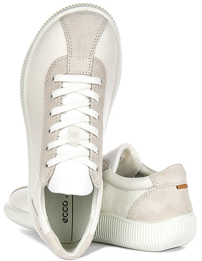 Ecco Soft Zero W In White For Women