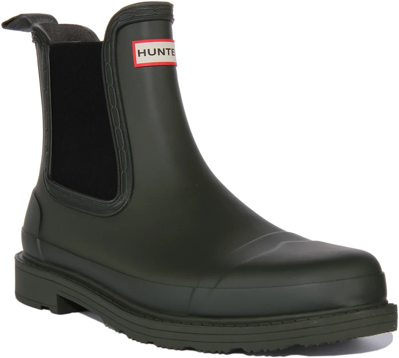 Hunter Command Chelsea In Olive For Women