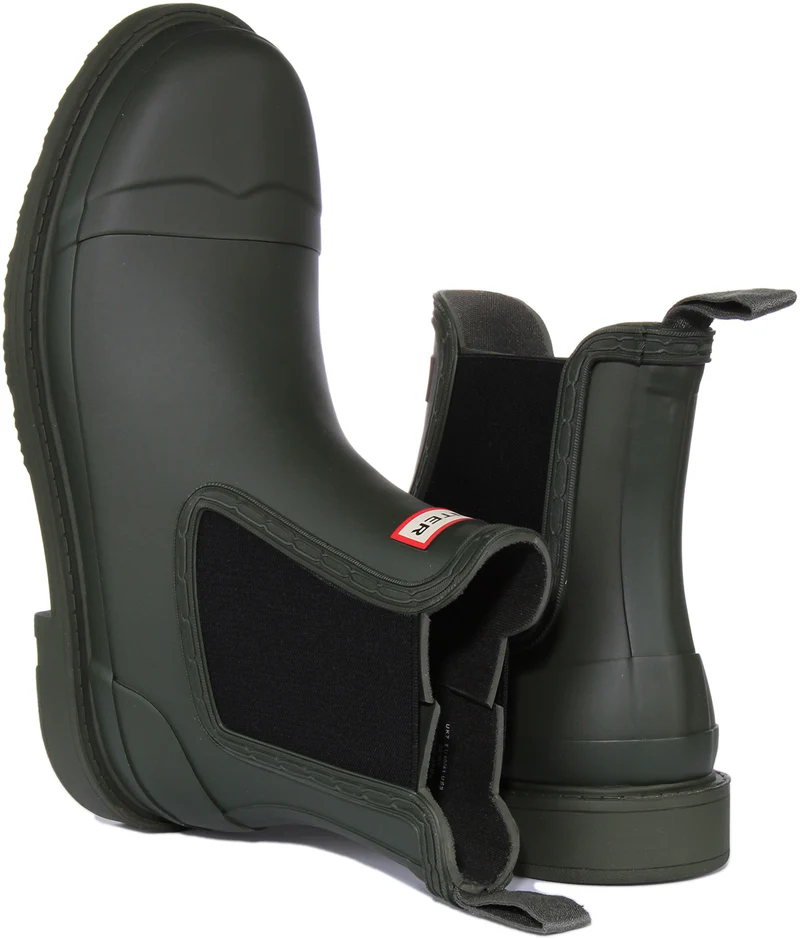 Hunter Command Chelsea In Olive For Women