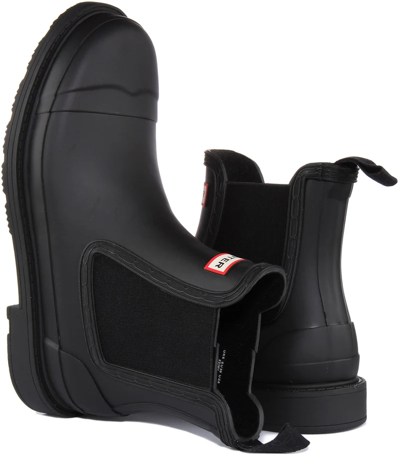 Hunter Command Chelsea In Black For Women