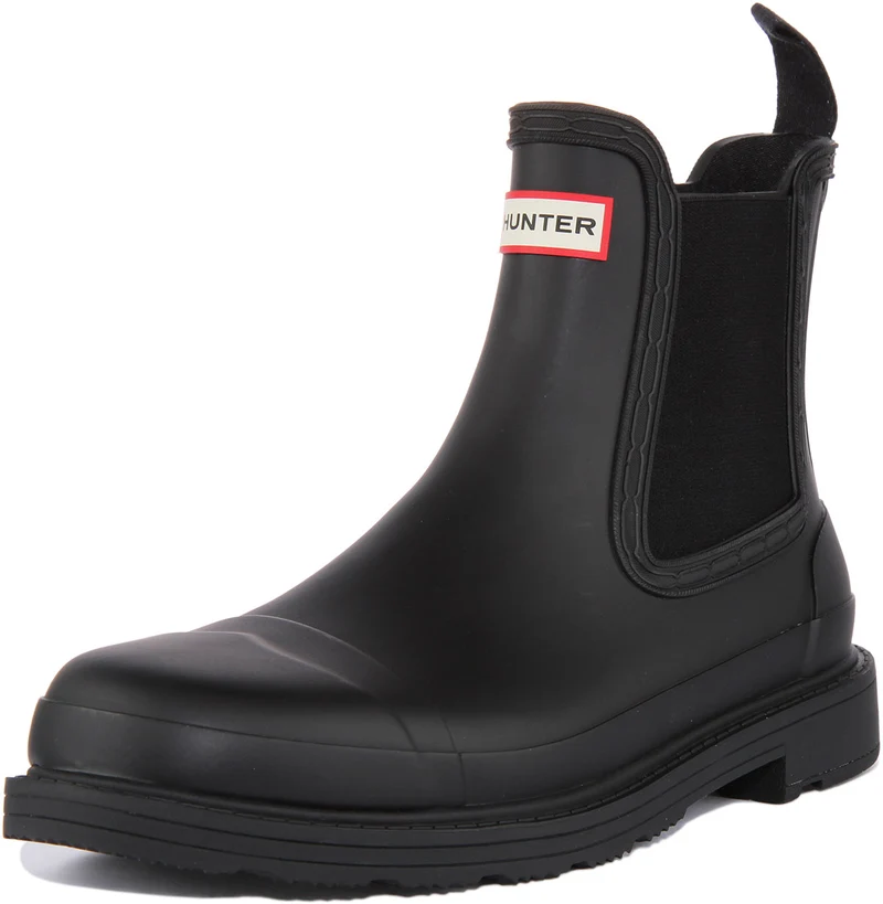 Hunter Command Chelsea In Black For Women