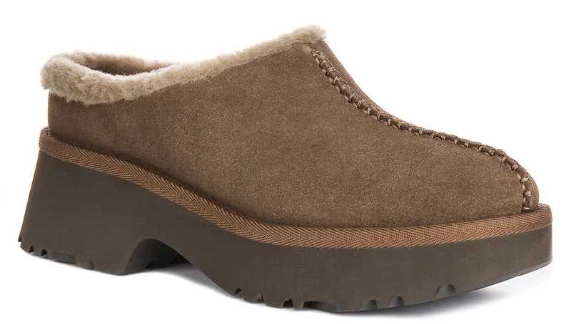 UGG New Height Cozy In Brown For Women