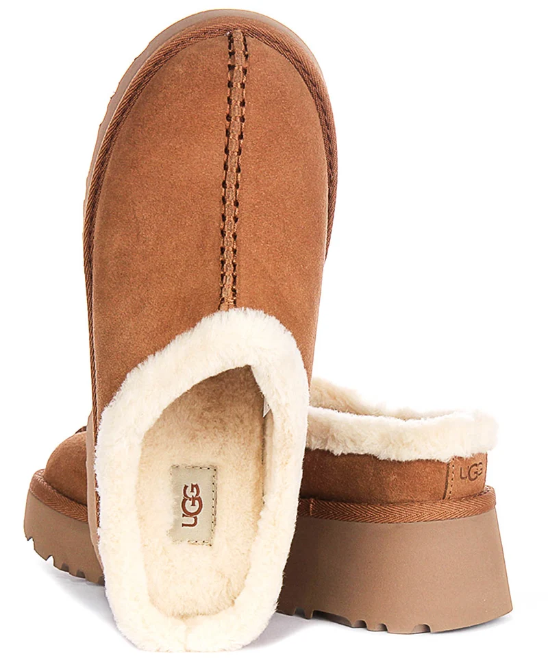 UGG New Height Cozy In Chestnut For Women