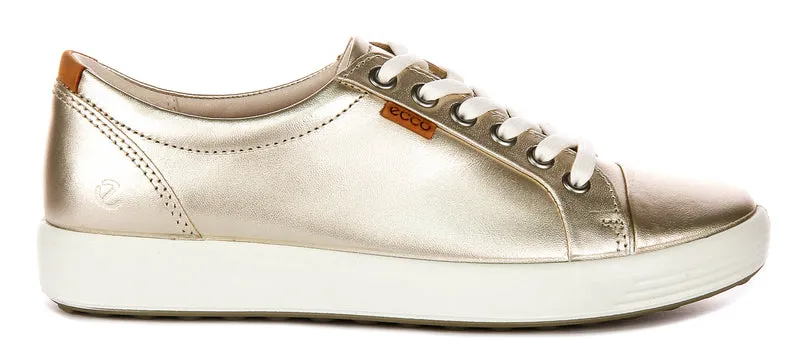 Ecco Soft 7 W In Gold For Women