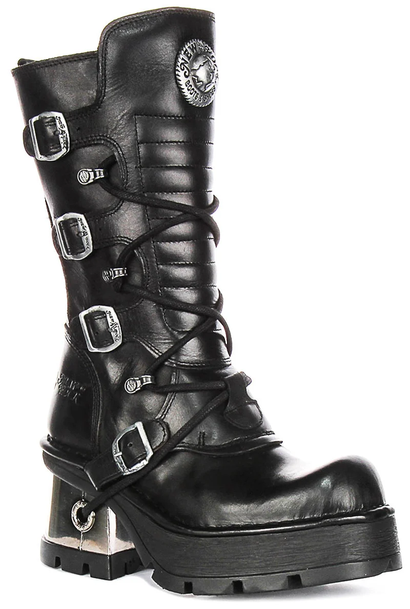 New Rock 373 New Planing In Black for Women