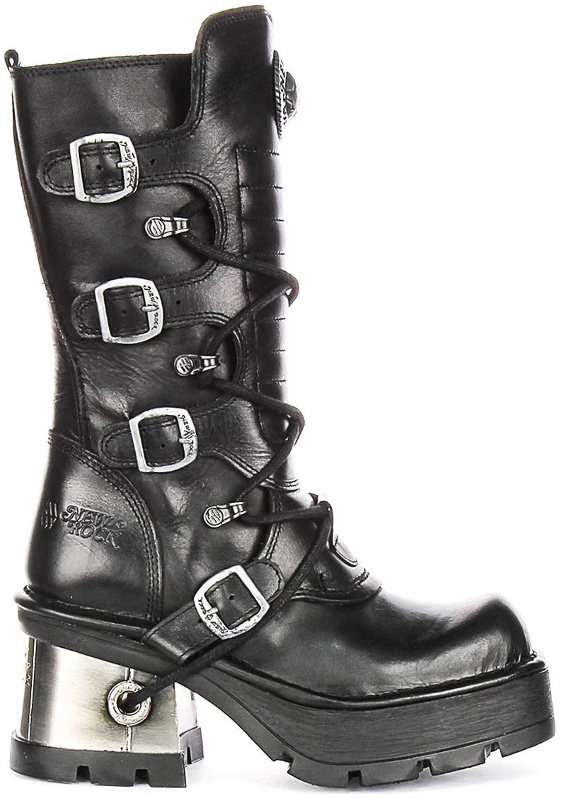 New Rock 373 New Planing In Black for Women