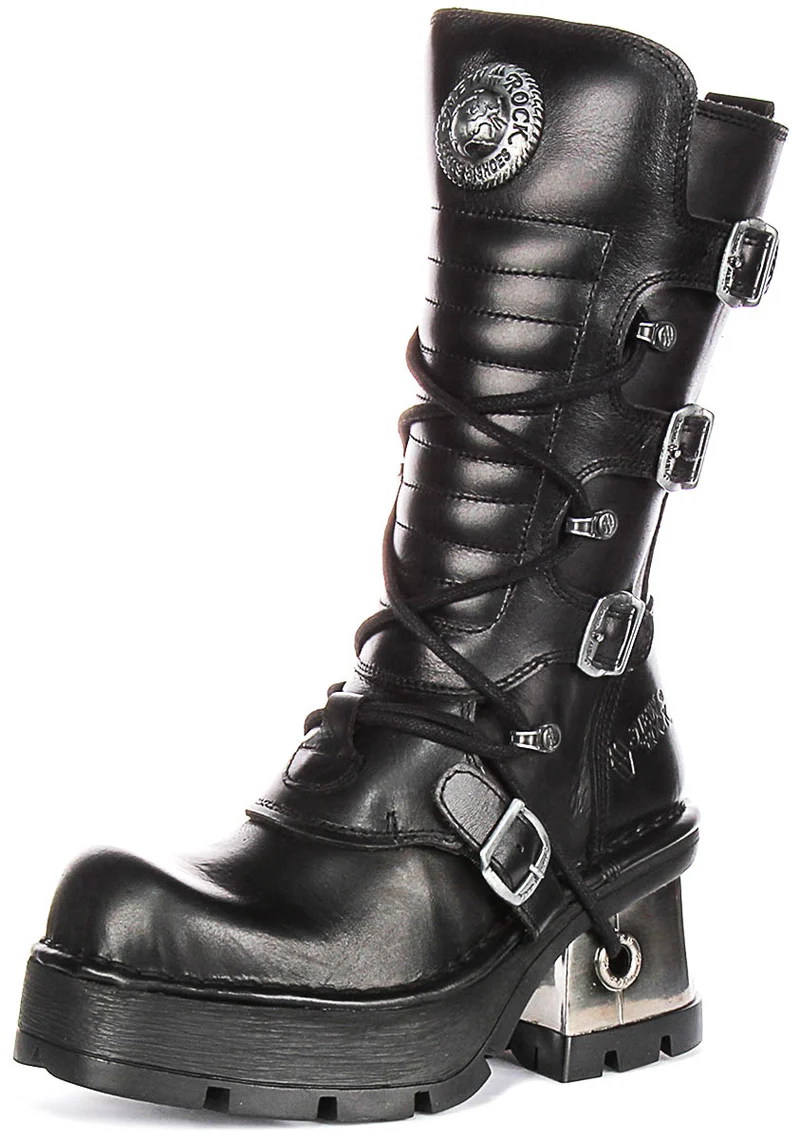 New Rock 373 New Planing In Black for Women