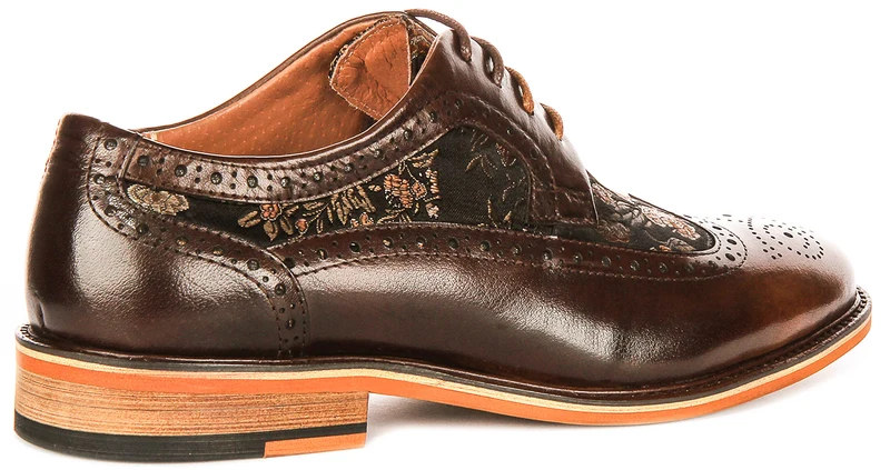 Justinreess England Ross In Dark Brown For Women