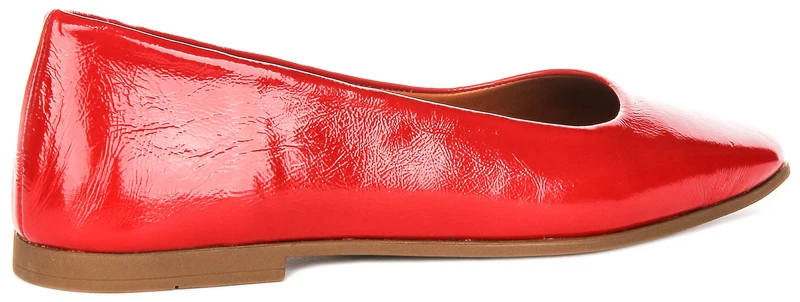 Justinreess England Giselle In Red Patent For Women