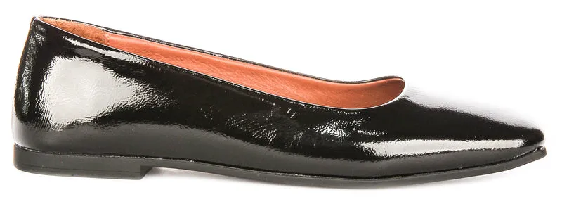 Justinreess England Giselle In Black Patent For Women