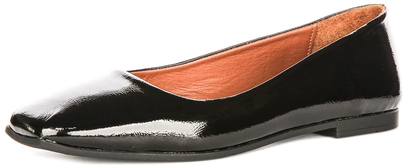 Justinreess England Giselle In Black Patent For Women