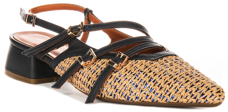Justinreess England Nellie In Brown Blue For Women