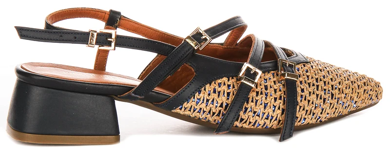 Justinreess England Nellie In Brown Blue For Women