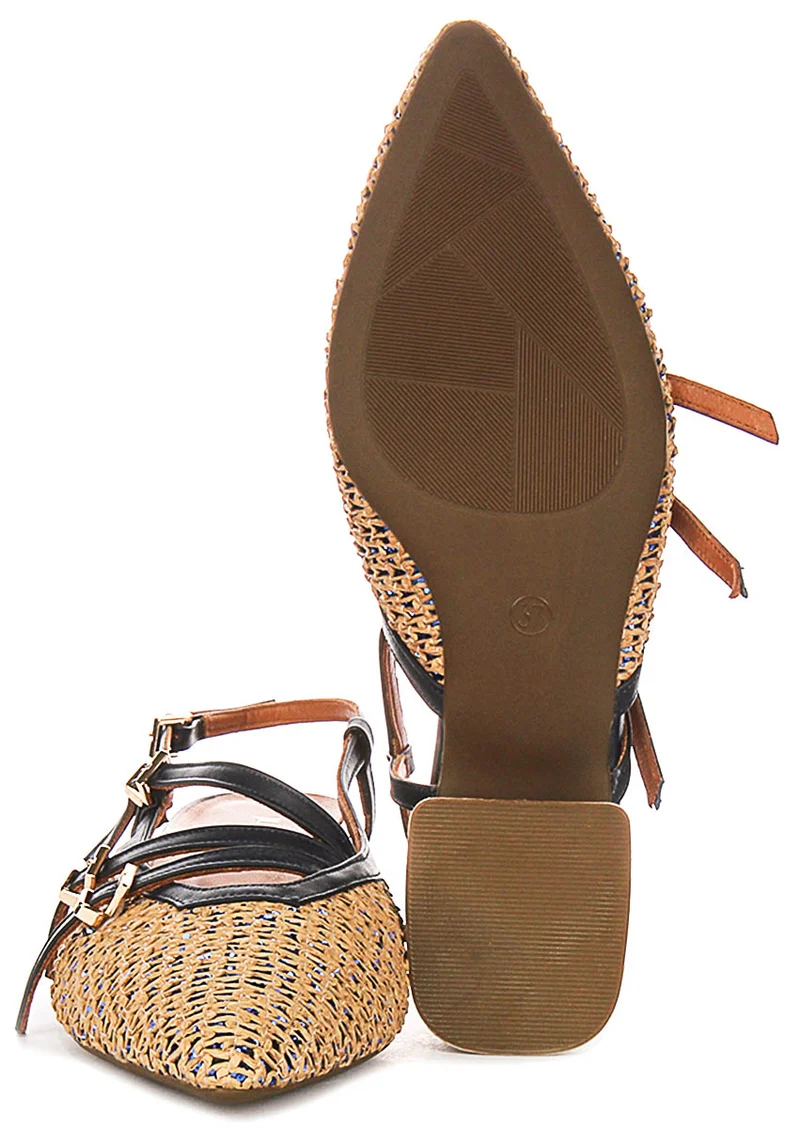 Justinreess England Nellie In Brown Blue For Women