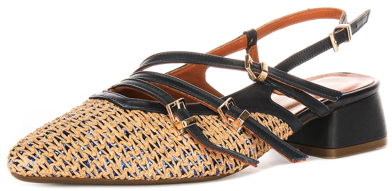 Justinreess England Nellie In Brown Blue For Women