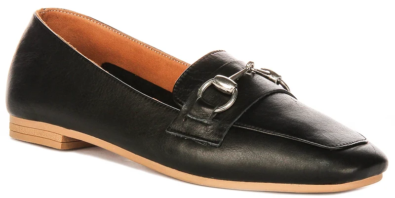 Justinreess England Romy Leather In Black For Women