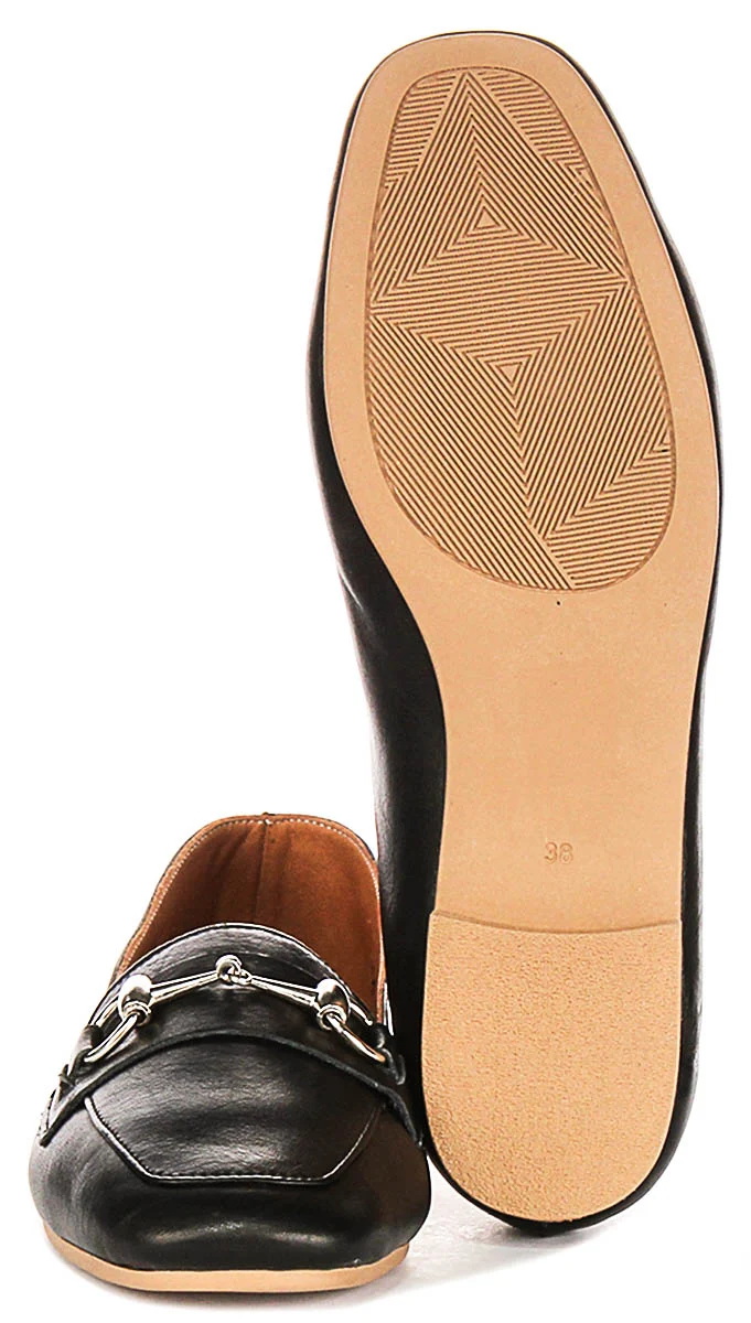 Justinreess England Romy Leather In Black For Women