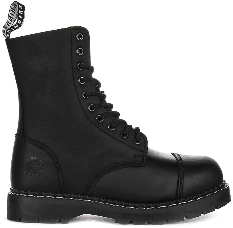Grinders Stag ACS Premium In Black Boots