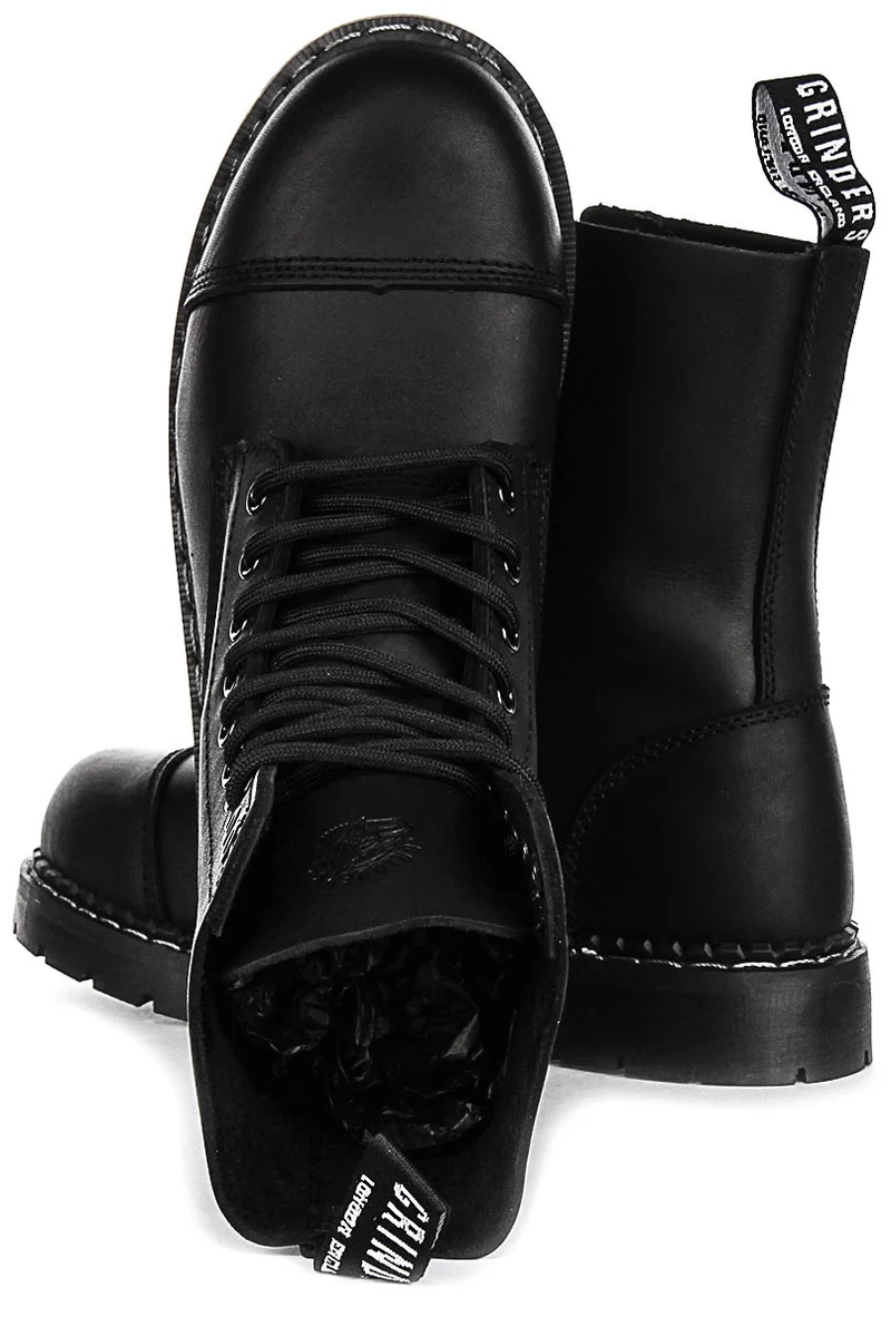 Grinders Stag ACS Premium In Black Boots
