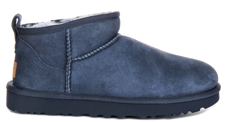 UGG W Classic Ultra Mini In Dark Blue For Women