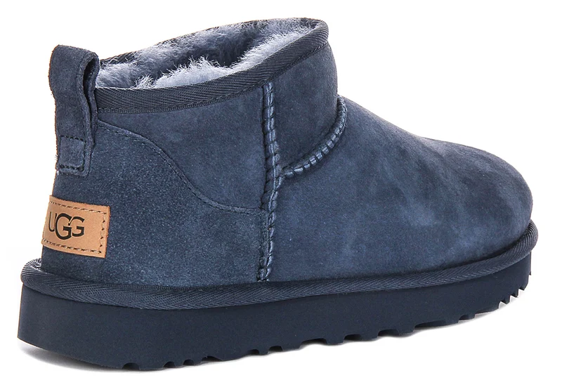 UGG W Classic Ultra Mini In Dark Blue For Women