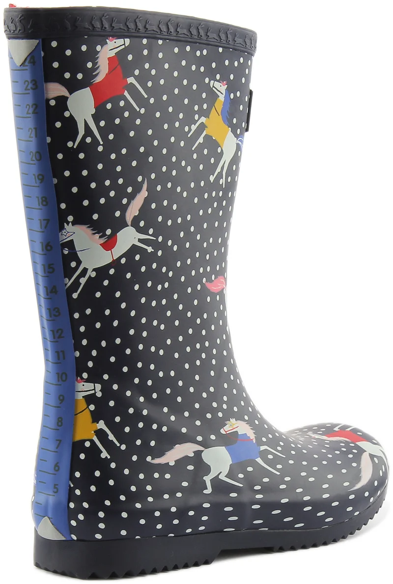 Joules Junior Roll Up In Navy White For Kids