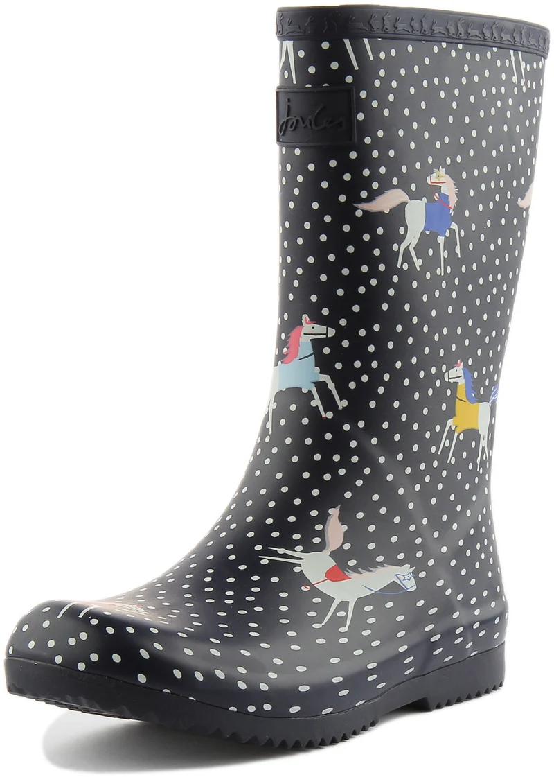 Joules Junior Roll Up In Navy White For Kids