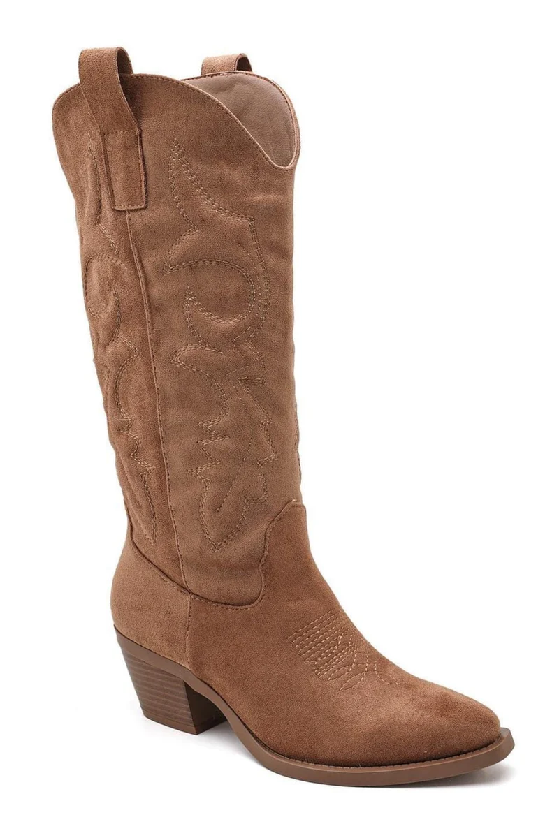 Bloom - Delphinium Boots - Camel