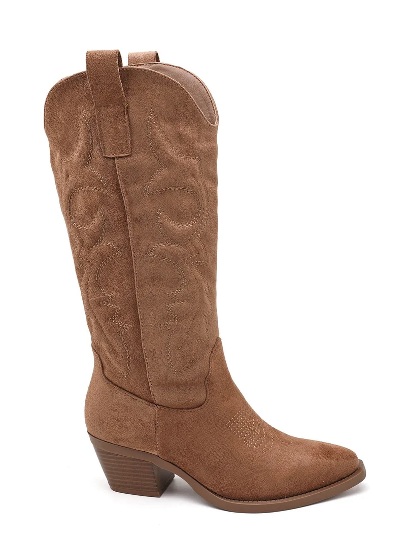 Bloom - Delphinium Boots - Camel