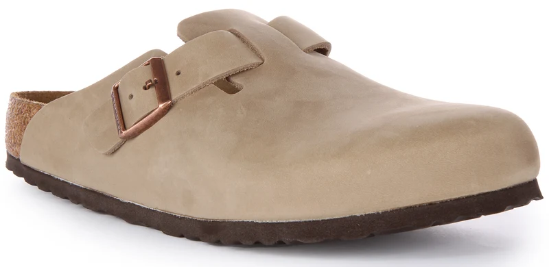 Birkenstock Boston Bs In Tobacco | Regular Fit