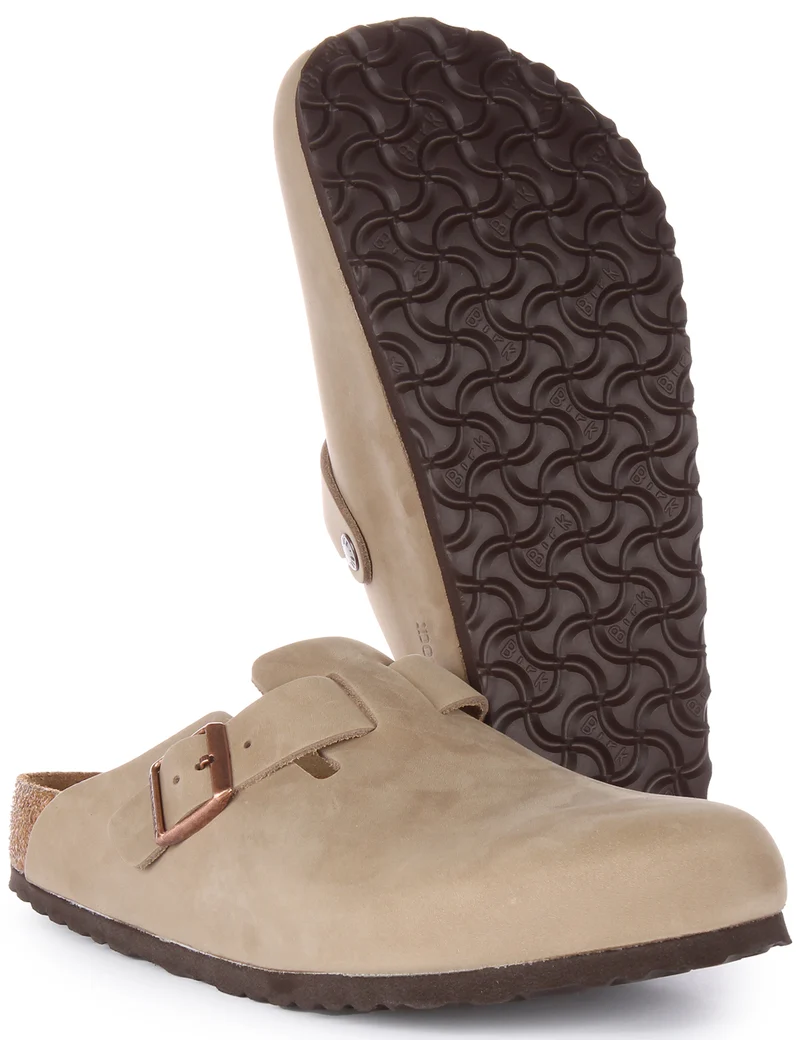 Birkenstock Boston Bs In Tobacco | Regular Fit