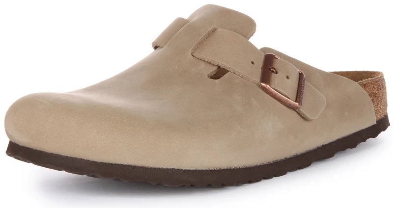 Birkenstock Boston Bs In Tobacco | Regular Fit