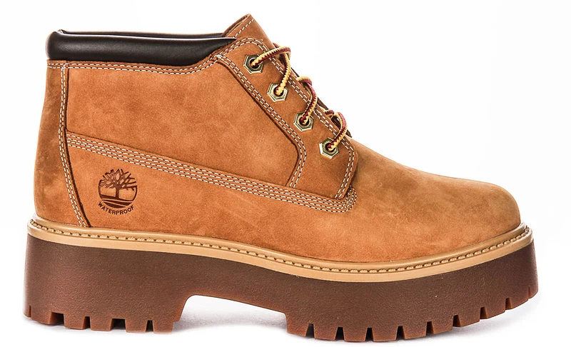 Timberland Stone Street A5Rf9 Platform In Wheat For Women