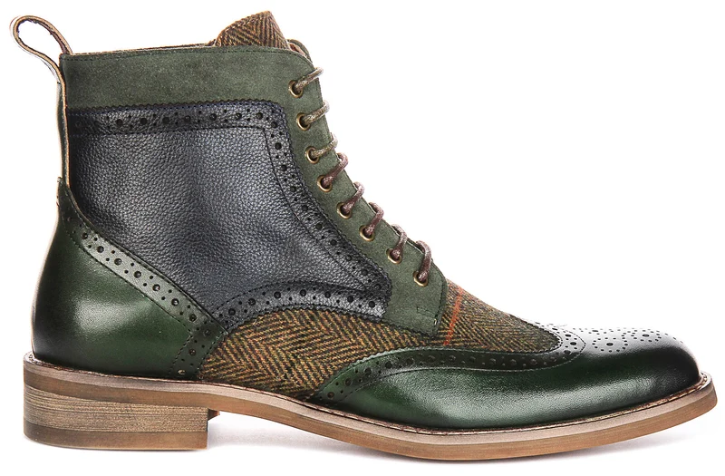 Justinreess England Teddy In Green For Men